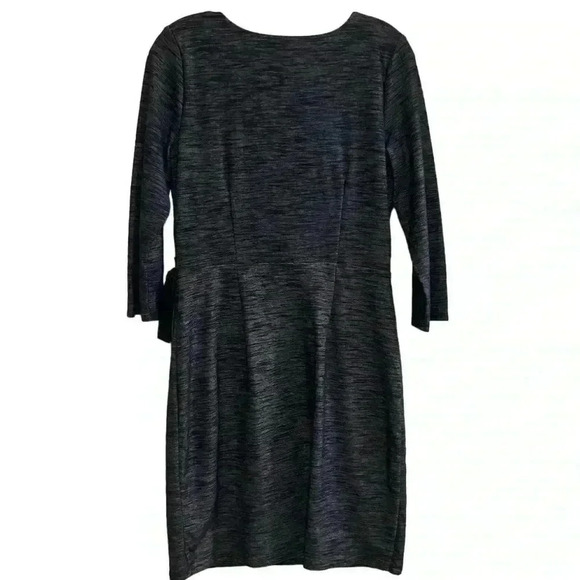 The Limited Women's Blue 3/4 Sleeve Wrap Dress Size M Knee Length - Picture 10 of 16